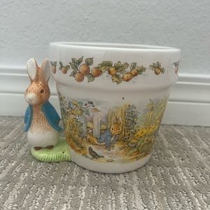 Beatrix Potter flower pot